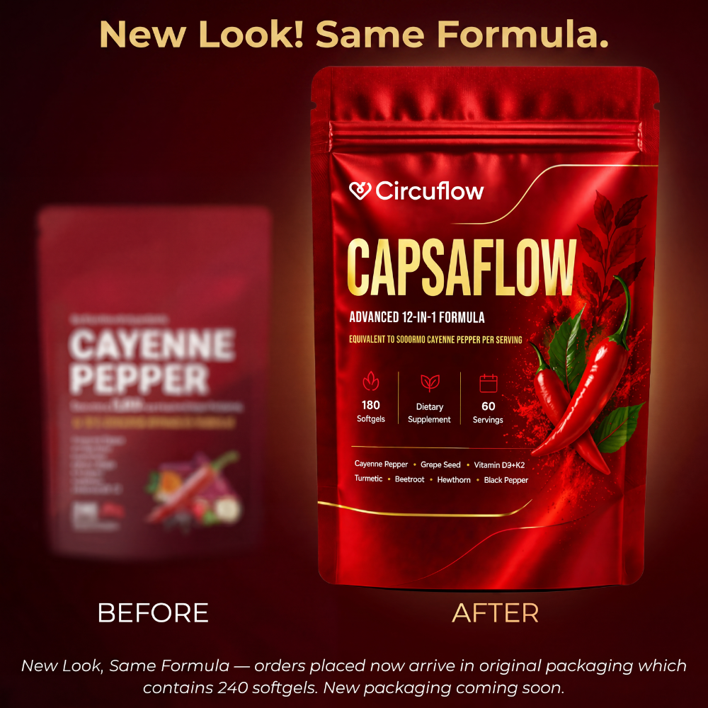 Capsaflow — Feel Your Circulation Working Again