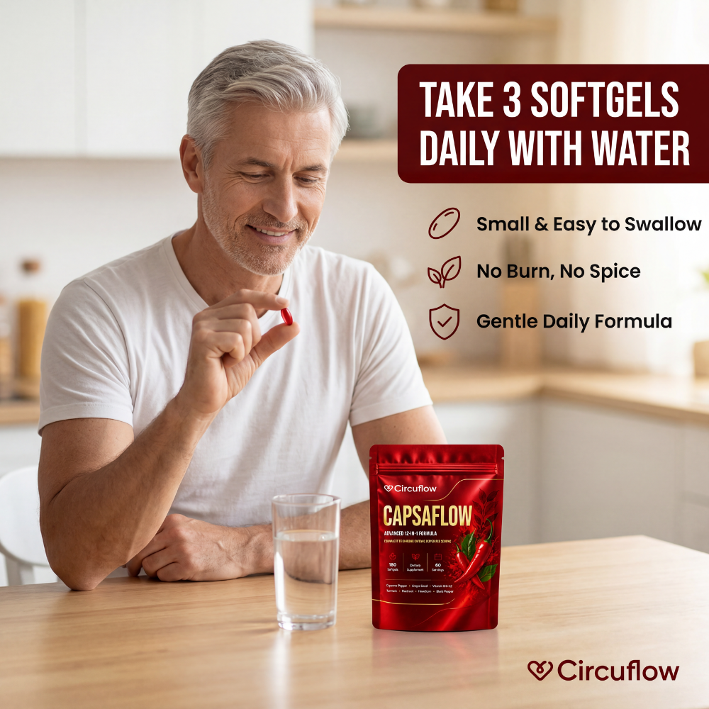 Capsaflow — Feel Your Circulation Working Again