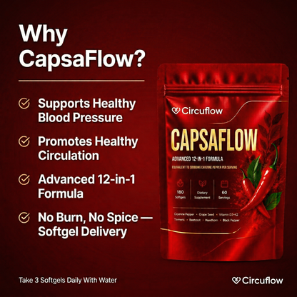 Capsaflow — Feel Your Circulation Working Again
