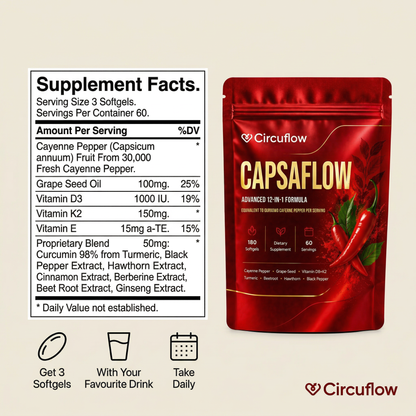 Capsaflow — Feel Your Circulation Working Again